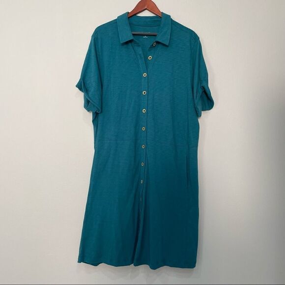 SOFT surroundings filipa shirtdress size 2X - Picture 2 of 14